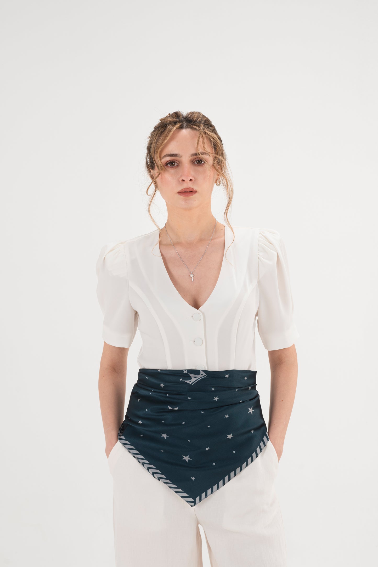 LYRA - SATEN İPEK ŞAL