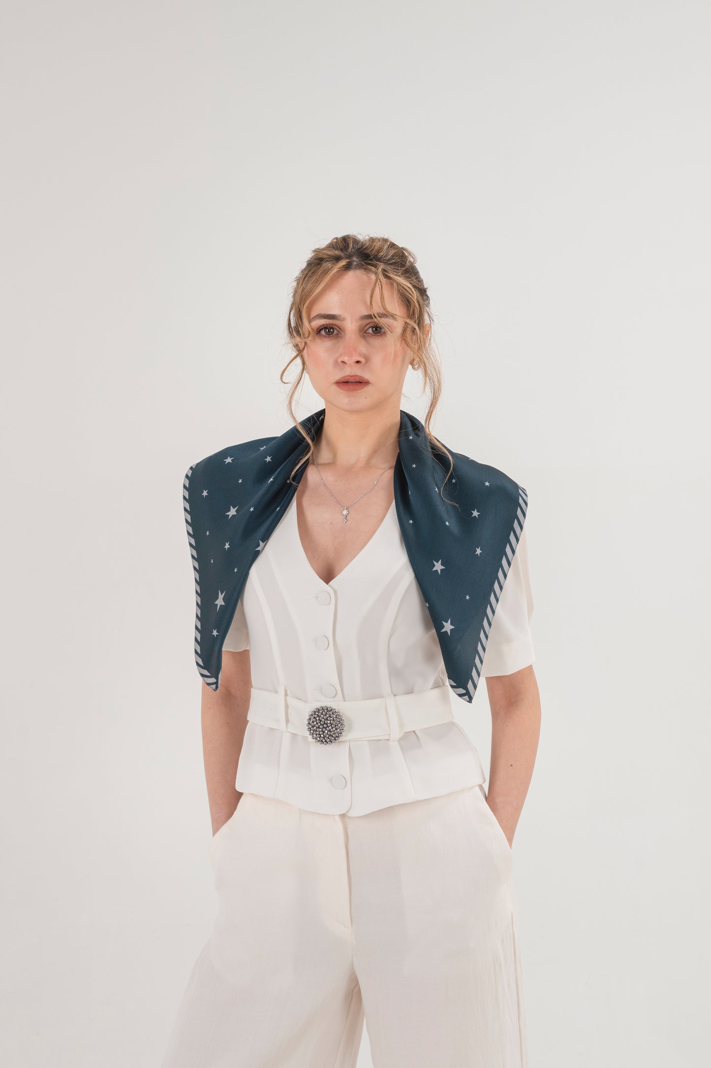 LYRA - SATEN İPEK ŞAL